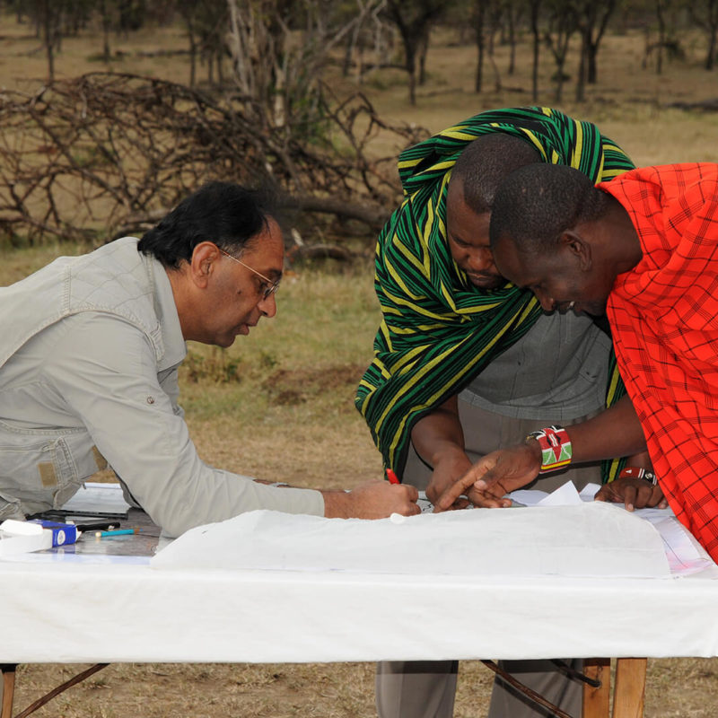 Hitesh Mehta and Maasai_Naboisho Master Plan Charette